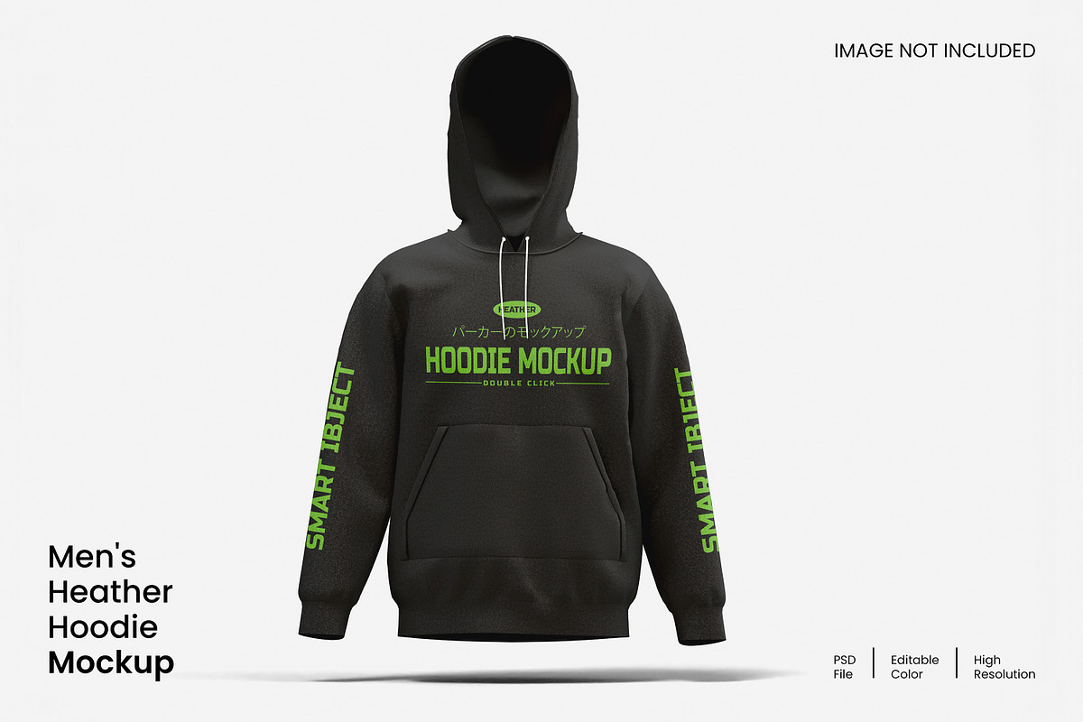 Hoodie Mockup, a Hoody Mockup by Unerispace (Photo 1 of 2)