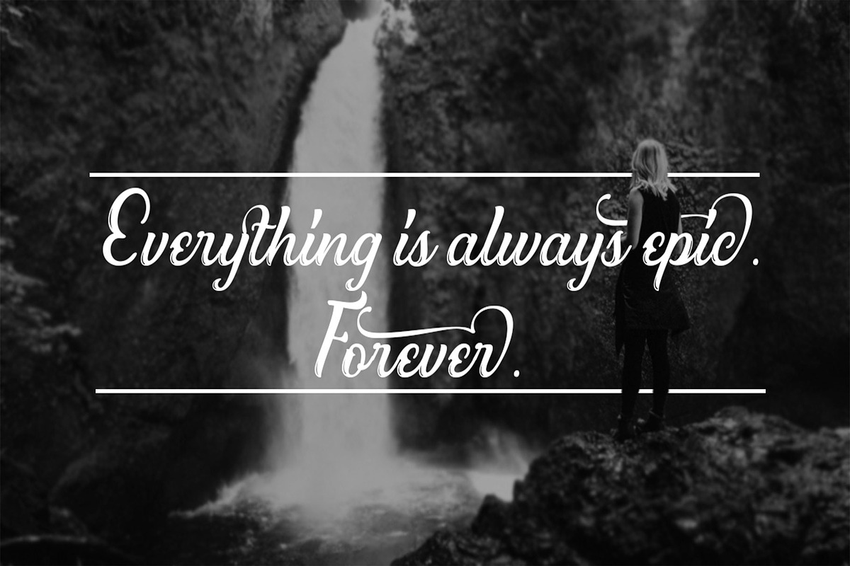 Olivias Typeface preview 4