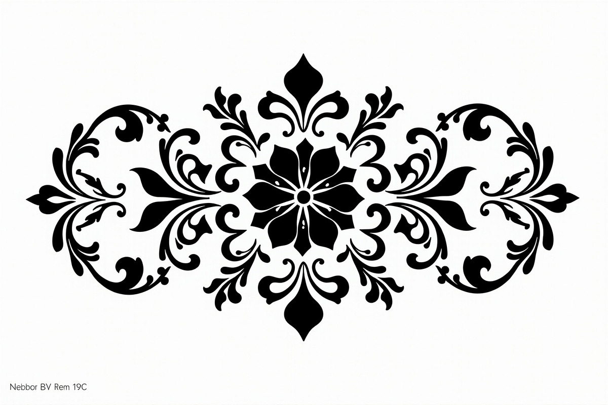 Classic Floral Border Collection, an Illustration by Artivon (Photo 9 of 21)
