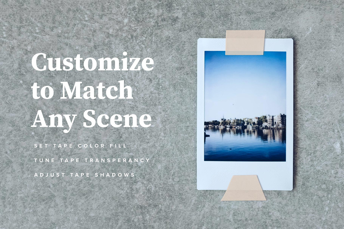 Washi Tape PSD Mockups, a Print Template by Creative Veila (Photo 4 of 6)