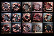 Floral Ring Backdrops Maternityshoot, a Background Graphic by Chipshpow Graphics (Thumbnail 4 of 13)
