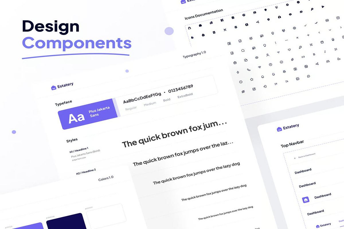 Estatery - Real Estate SaaS Web UI, an UI Kit Template by Creative Perspective (Photo 7 of 8)