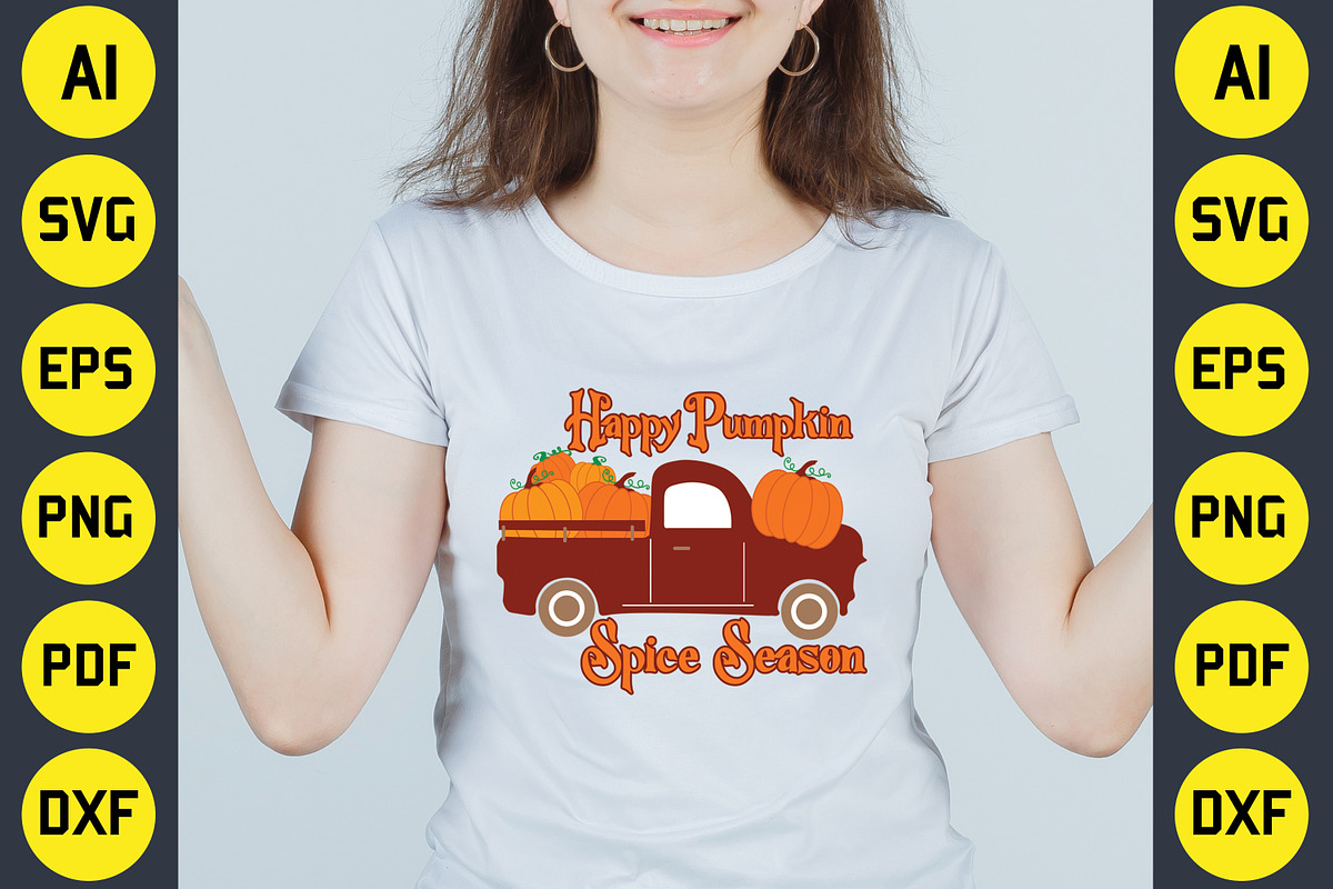 Fall SVG T-Shirt Design Bundle, an Object Graphic by CraftArtStudio (Photo 2 of 14)