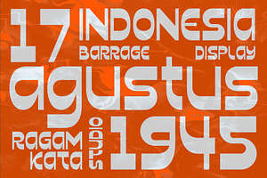 Barrage - Display Font