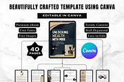 Guide to Unlocking Wealth with MRR, a Marketing Template by Digital Content Mix (Thumbnail 2 of 6)