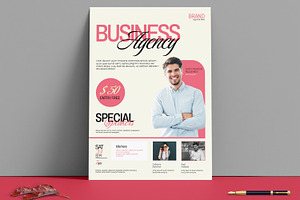 Business Flyer Template, a Flyer Template by MightyDesign