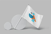 Flag Mockup, an Advertising Mockup by megostudi0 (Thumbnail 7 of 7)