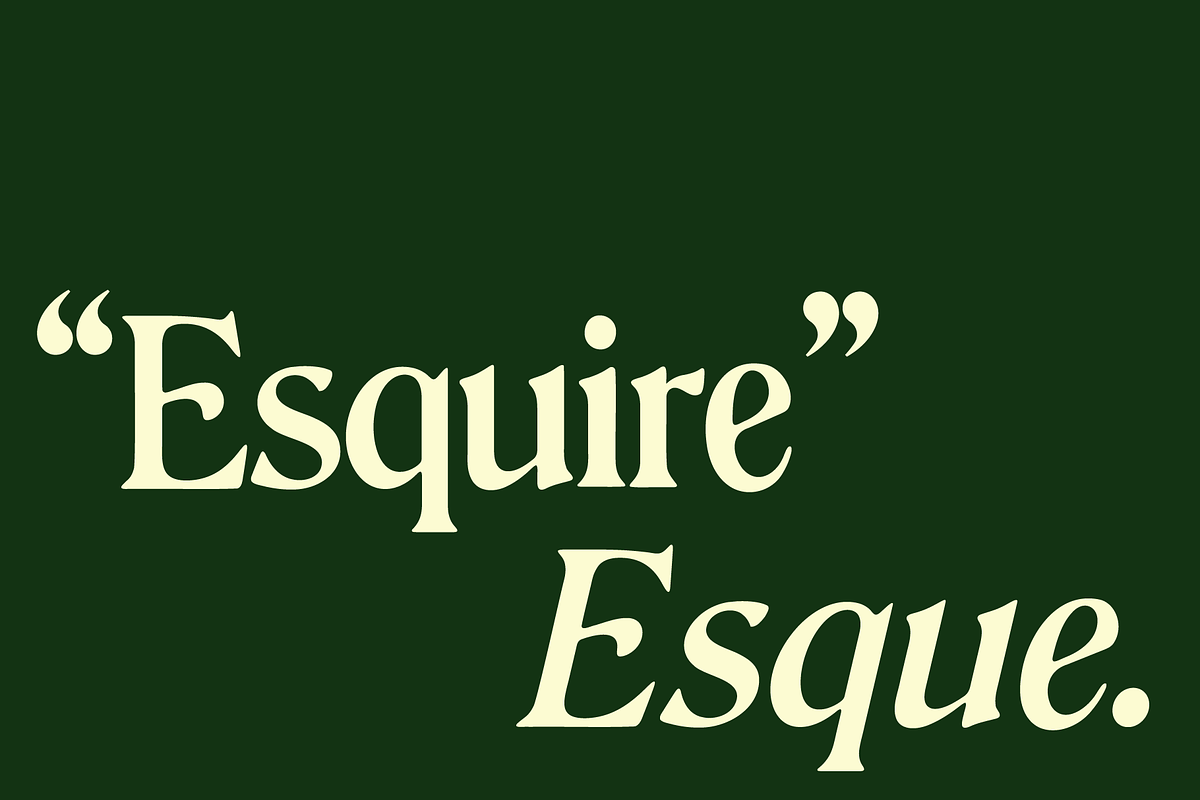 Gertrude - An Ornamental Serif, a Font by Press & Pen (Photo 5 of 9)