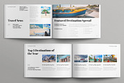 Travel Magazine Template Landscape, a Magazine Template by E-Type (Thumbnail 6 of 8)