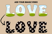 Lace Canva Frames Letters Template, a Decorative Illustration by GraphiCarola (Thumbnail 2 of 6)