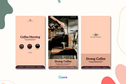 Strong Coffee - Instagram Template, a Social Media Template by Aji Gallery (Thumbnail 5 of 8)