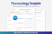 Canva Pharmacology Nursing PDF, a Stationery Template by Snapybiz (Thumbnail 1 of 11)