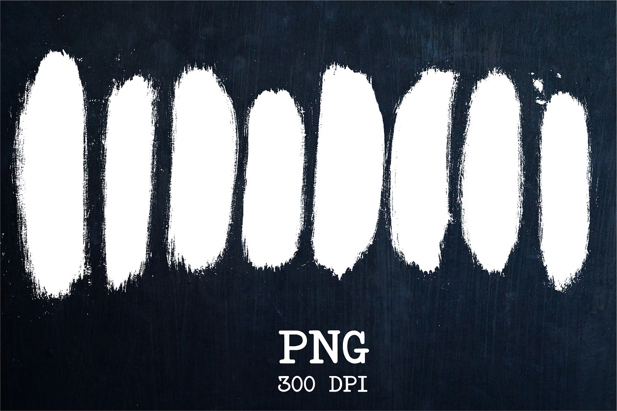 Brush Strokes Bleach Effect Bundle, a Shape Add-On by KundolaArt (Photo 5 of 5)