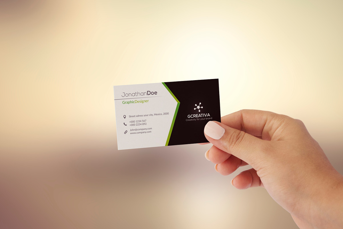Business Card Corporative, a Business Card Template by DesignsStore (Photo 2 of 2)