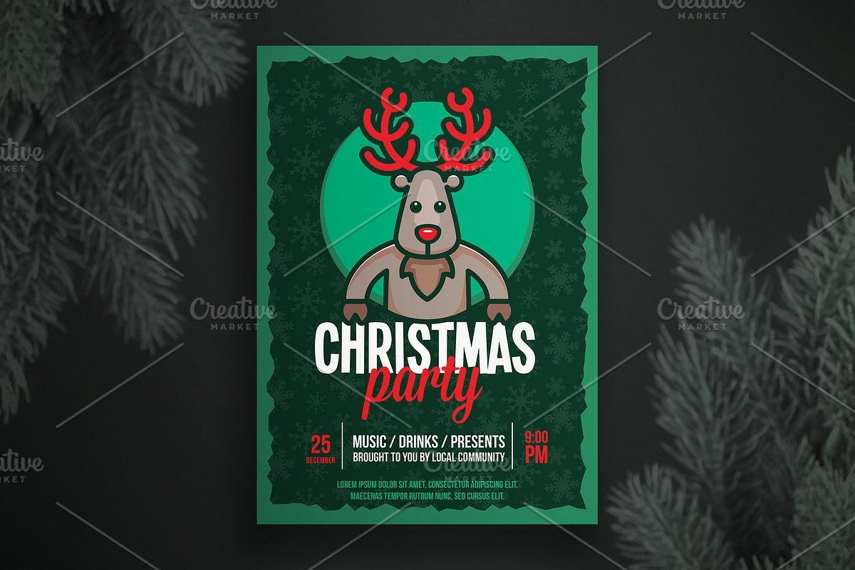 Christmas Flyer Bundle, a Flyer Template by Scredeck (Photo 6 of 11)