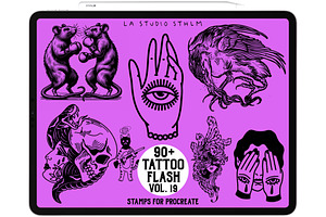 Tattoo Flash Vol. 19 - Stamp Set