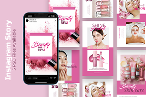 Beauty - Instagram Story Template, a Social Media Template by UnicodeID