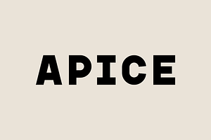 Apice – Font Family