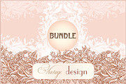 Sets of different vintage design, a Decorative Illustration by Astarta (Thumbnail 1 of 7)