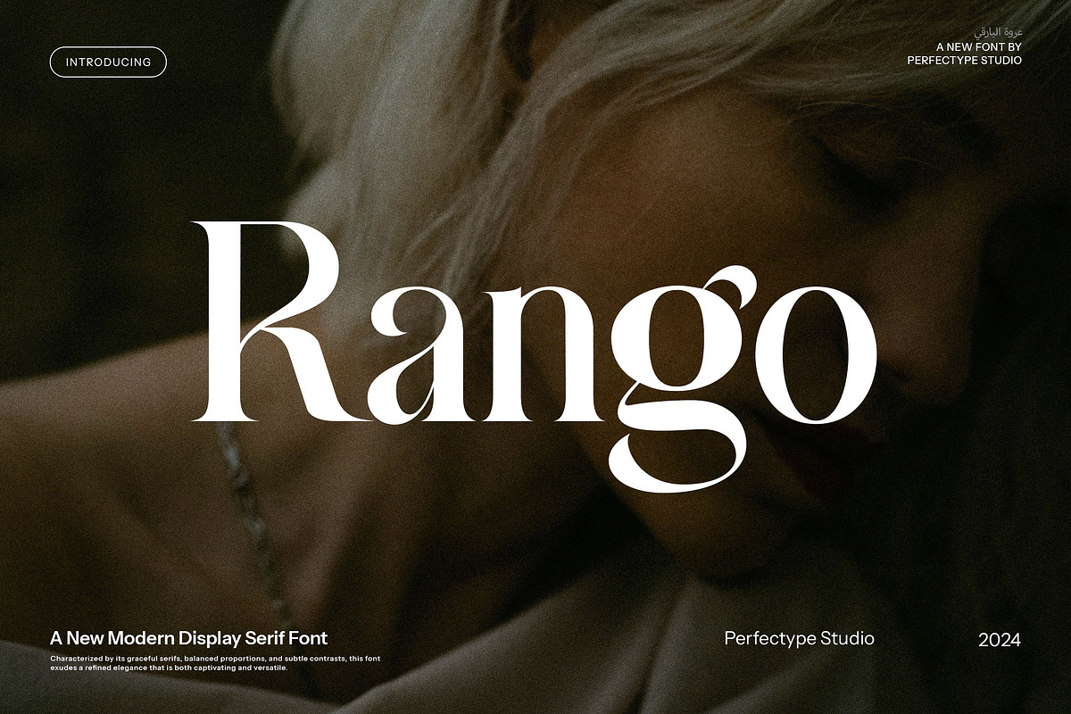 Rango Elegant Serif Font, a Serif Font by Perfectype (Photo 1 of 8)