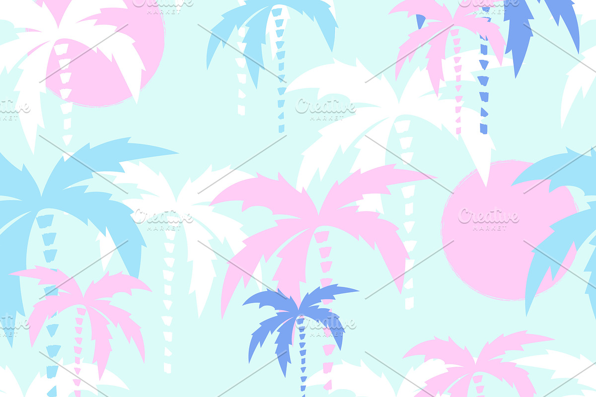 Summer Digital Paper, a Pattern Graphic by kh_cat (Photo 2 of 2)