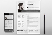Michael Resume Template, a Resume Template by Nina Shaw (Thumbnail 1 of 10)