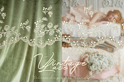 Vintage Lace Bundle, an Object Graphic by Lilithcollageart (Thumbnail 1 of 13)