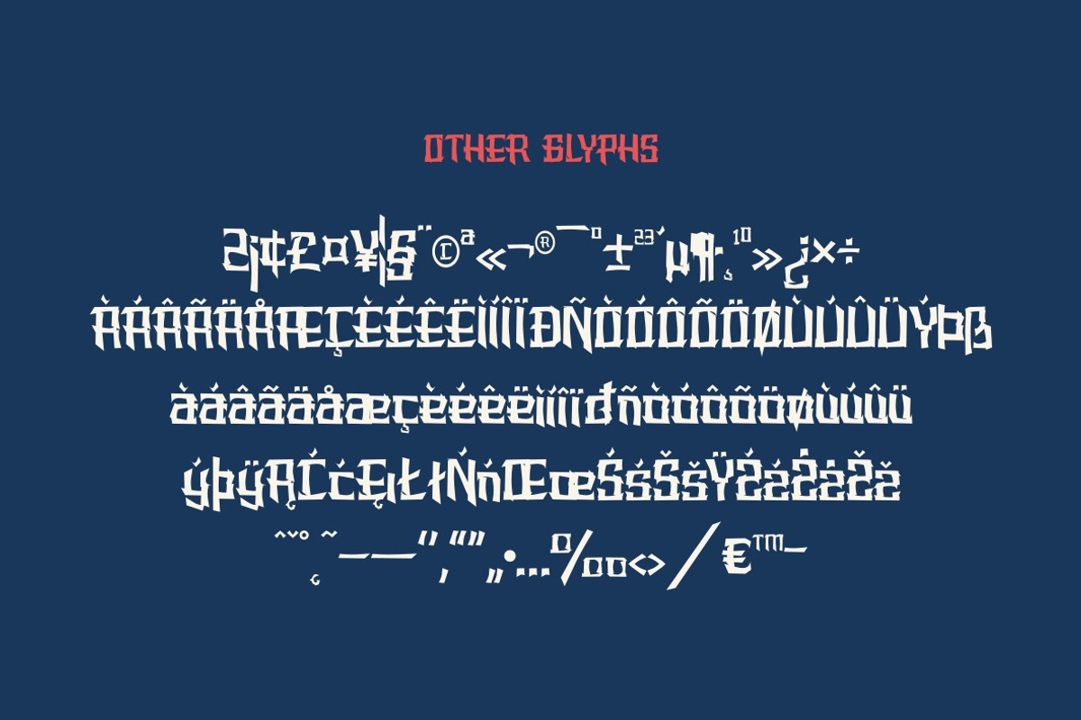Karedoks, a Font by Yktypstd (Photo 5 of 7)