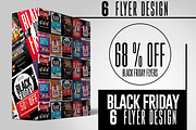 Black Friday Flyers Bundle, a Flyer Template by GraphicDiamonds (Thumbnail 1 of 7)