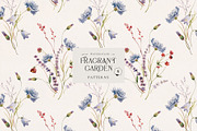 Fragrant garden-great watercolor set, a Decorative Illustration by Pamyatka Shop (Thumbnail 16 of 24)