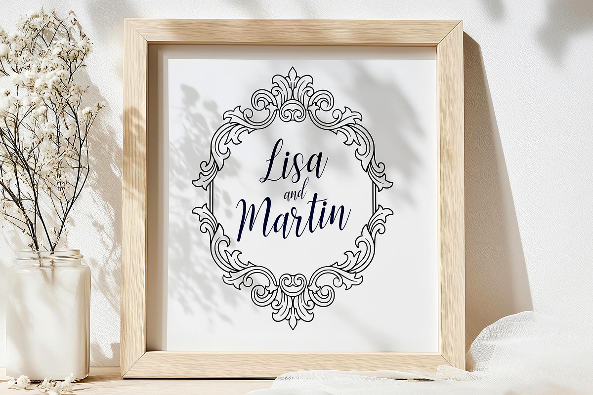 Vintage Ornamental Frames Bundle, a Decorative Illustration by Kusumaillustration (Photo 11 of 11)