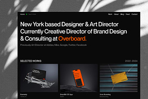 Kenjoo - Framer Portfolio Template, a Landing Page Template by Flowbyherox
