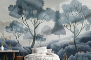 Hand drawn medieval style wallpaper, a Wallpaper Graphic by Muzi pear studio (Thumbnail 8 of 11)