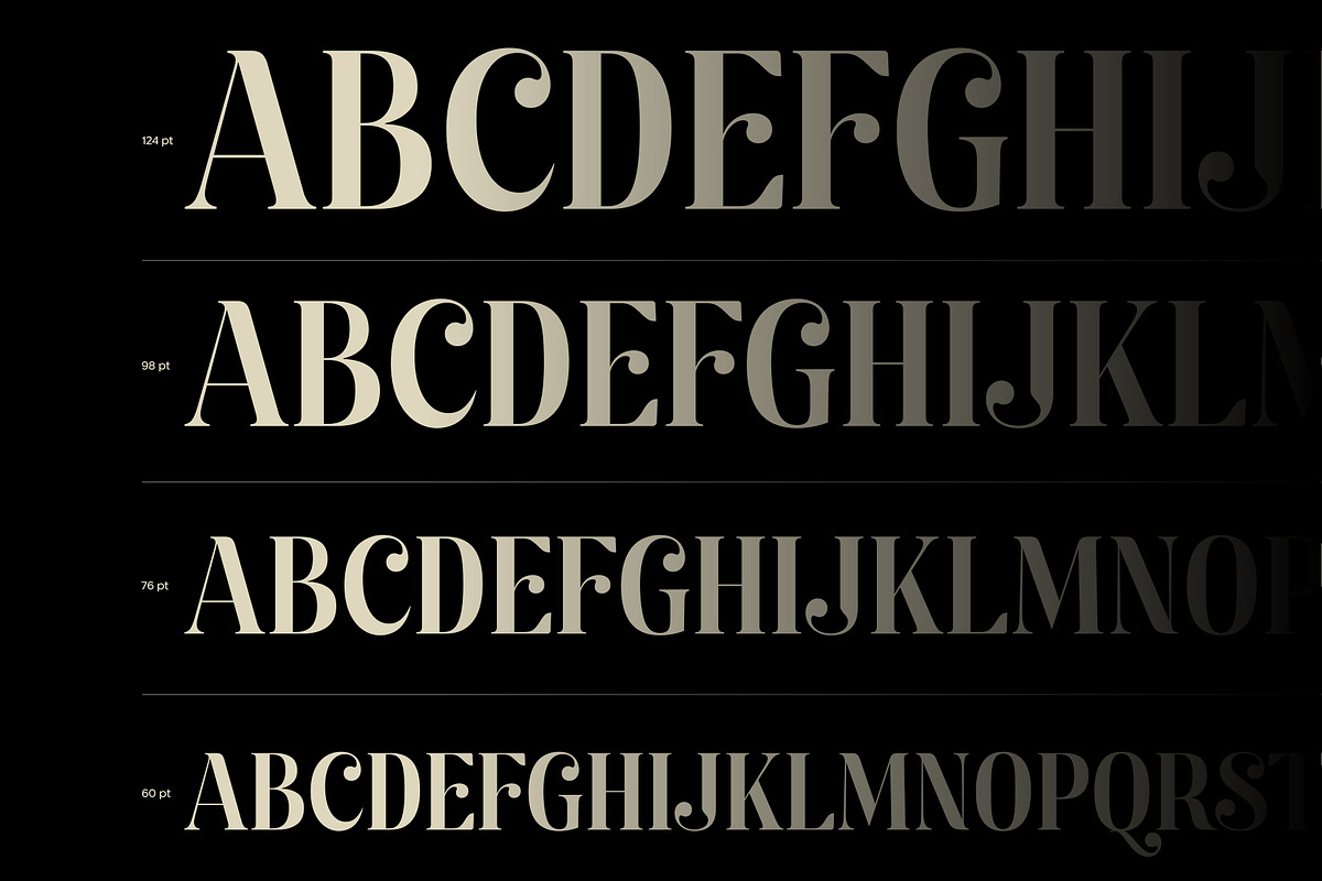 Kage Pro - Neoclassical Display Font, a Serif Font by Balibilly Design (Photo 6 of 17)