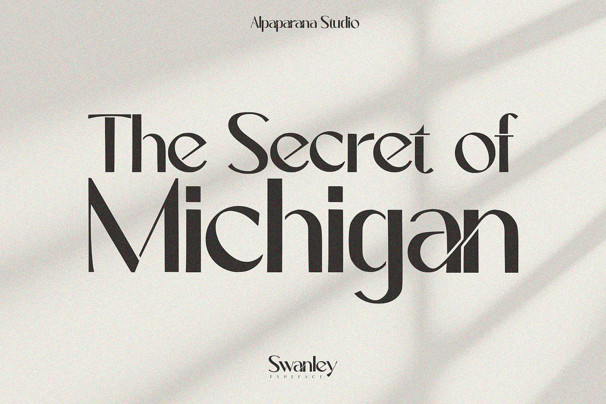 Swanley - Sans Serif Font, a Sans Serif Font by Alpaprana (Photo 5 of 12)