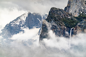 Iconic view of Bridalveil Fall in, a Nature Photo by Leonid Andronov