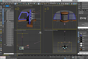TV Studio Desk Collection (12 PCS), a Furniture 3D Model by akerStudio (Thumbnail 88 of 153)