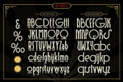 Decola Art Deco Typeface, a Serif Font by alit design (Thumbnail 9 of 15)