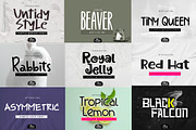 MIXED Huge Font Bundles 68 Fonts, a Handwritten Font by YandiDesigns (Thumbnail 7 of 7)