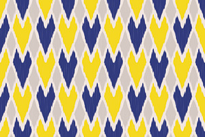 Colorful Ikat Seamless Pattern, a Pattern Graphic by PPEthnicDecorPattern