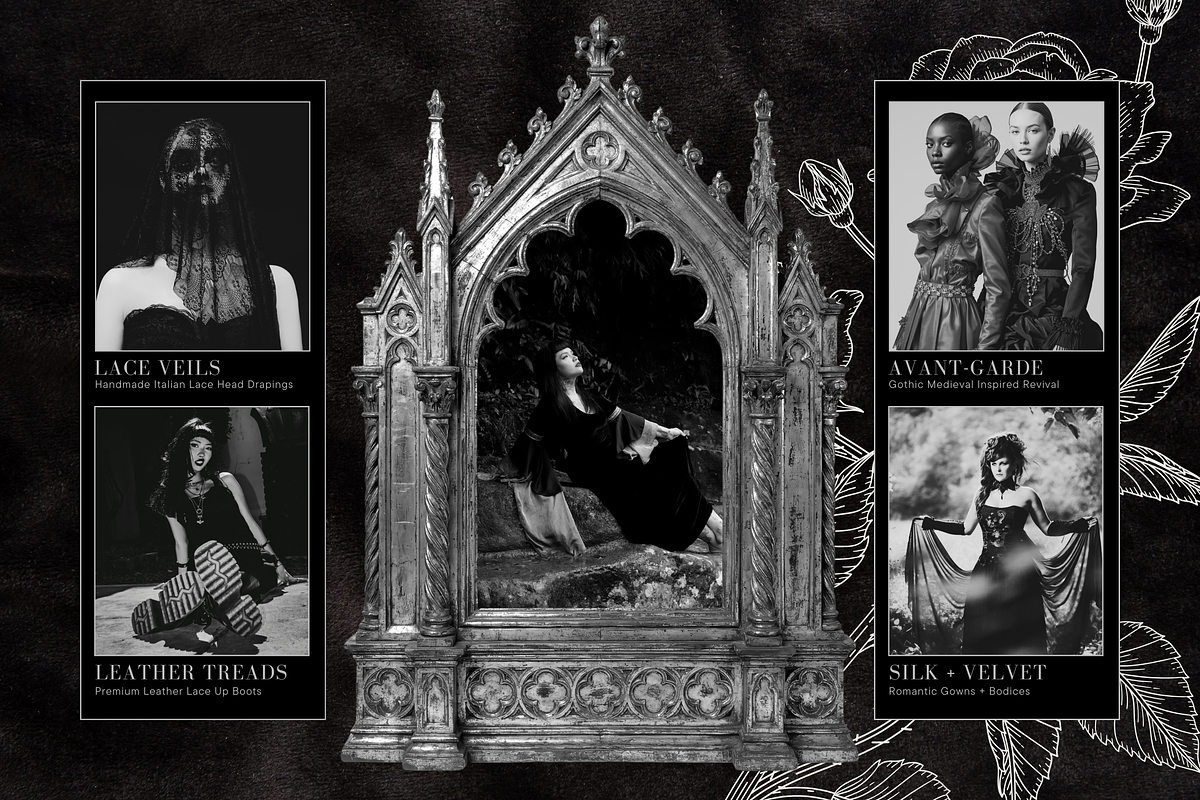 Gothic Medieval Frames, an Object Graphic by The Flossy Finch (Photo 17 of 21)