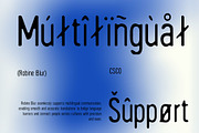 Robine Blur, a Sans Serif Font by Craft Supply Co. (Thumbnail 7 of 8)