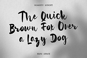 Roarety - Rough Script Font, a Font by Haps Space (Thumbnail 2 of 8)