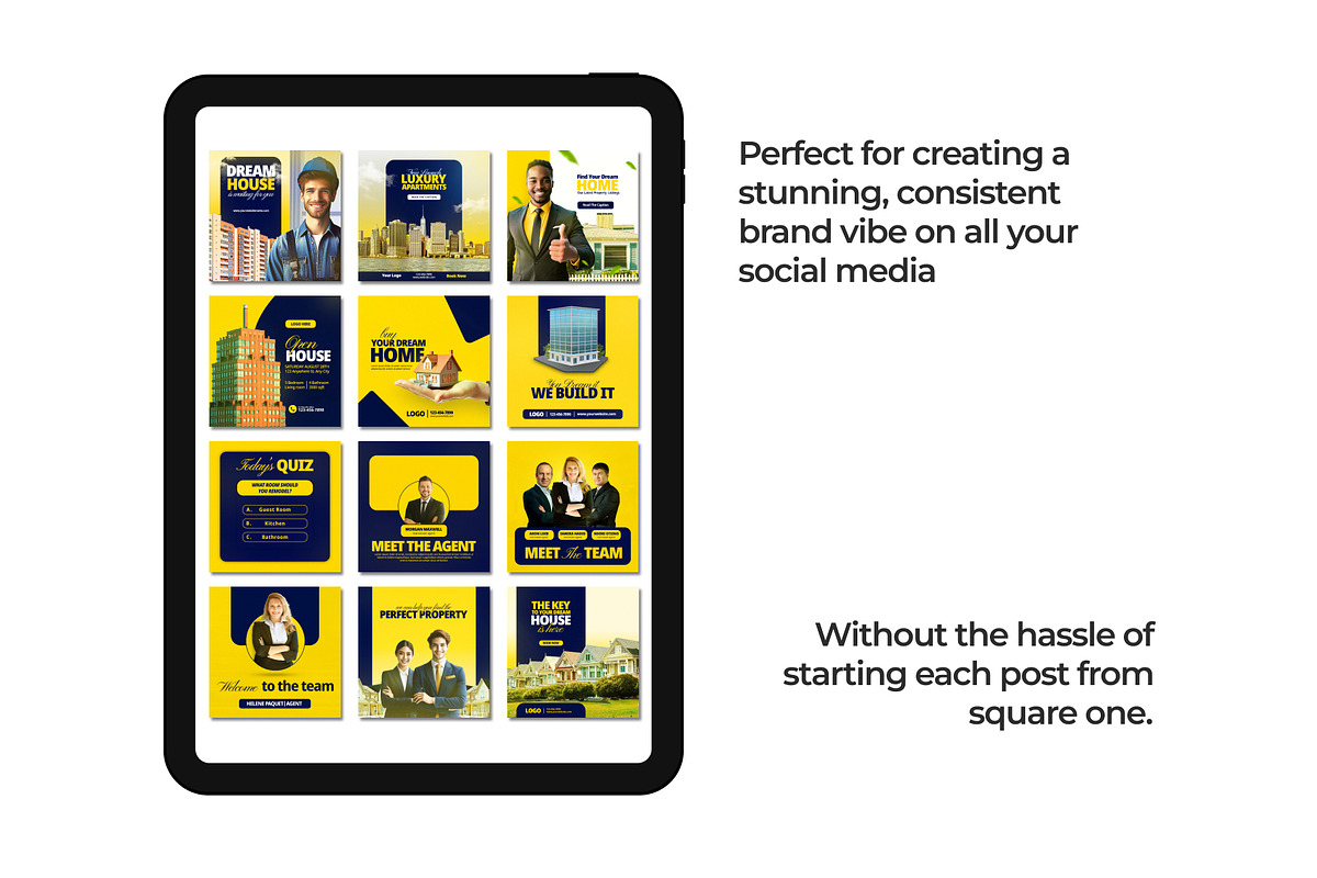 Real Estate Instagram Template, a Social Media Template by Raytas Studio (Photo 5 of 8)