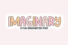 Imaginary | Fun Handwritten Font