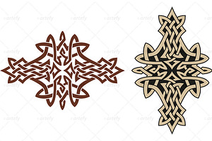 Celtic tattoo pattern