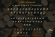 Chloe Lavender ~ Hand Drawn Script, a Script Font by Greenhouse Supply Co (Thumbnail 4 of 7)