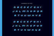GAMERICA DISPLAY FONT, a Font by Alphabet Agency (Thumbnail 3 of 5)