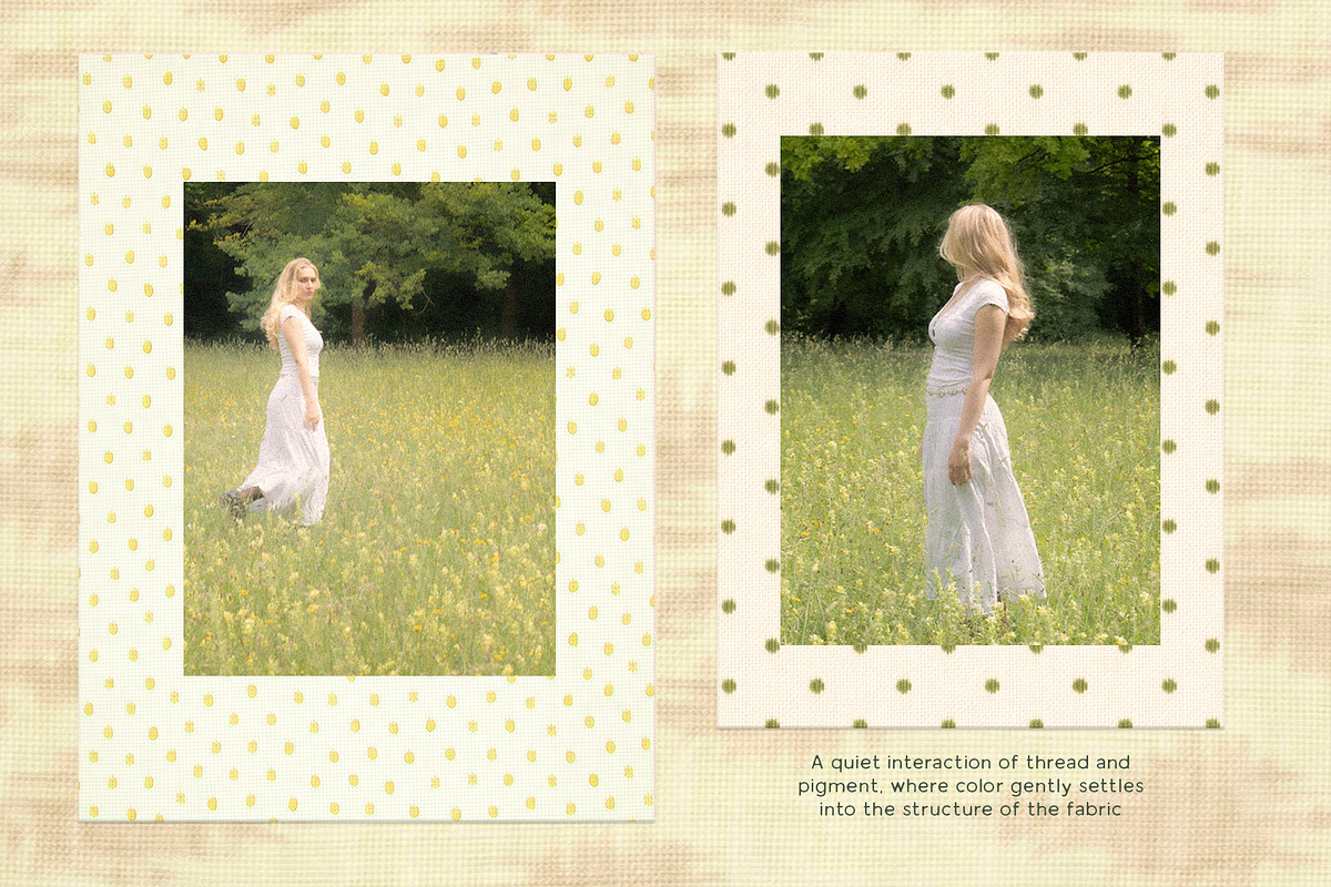 Print Language Vol.2 Textile & Dye, a Background Graphic by Lidberia (Photo 8 of 9)