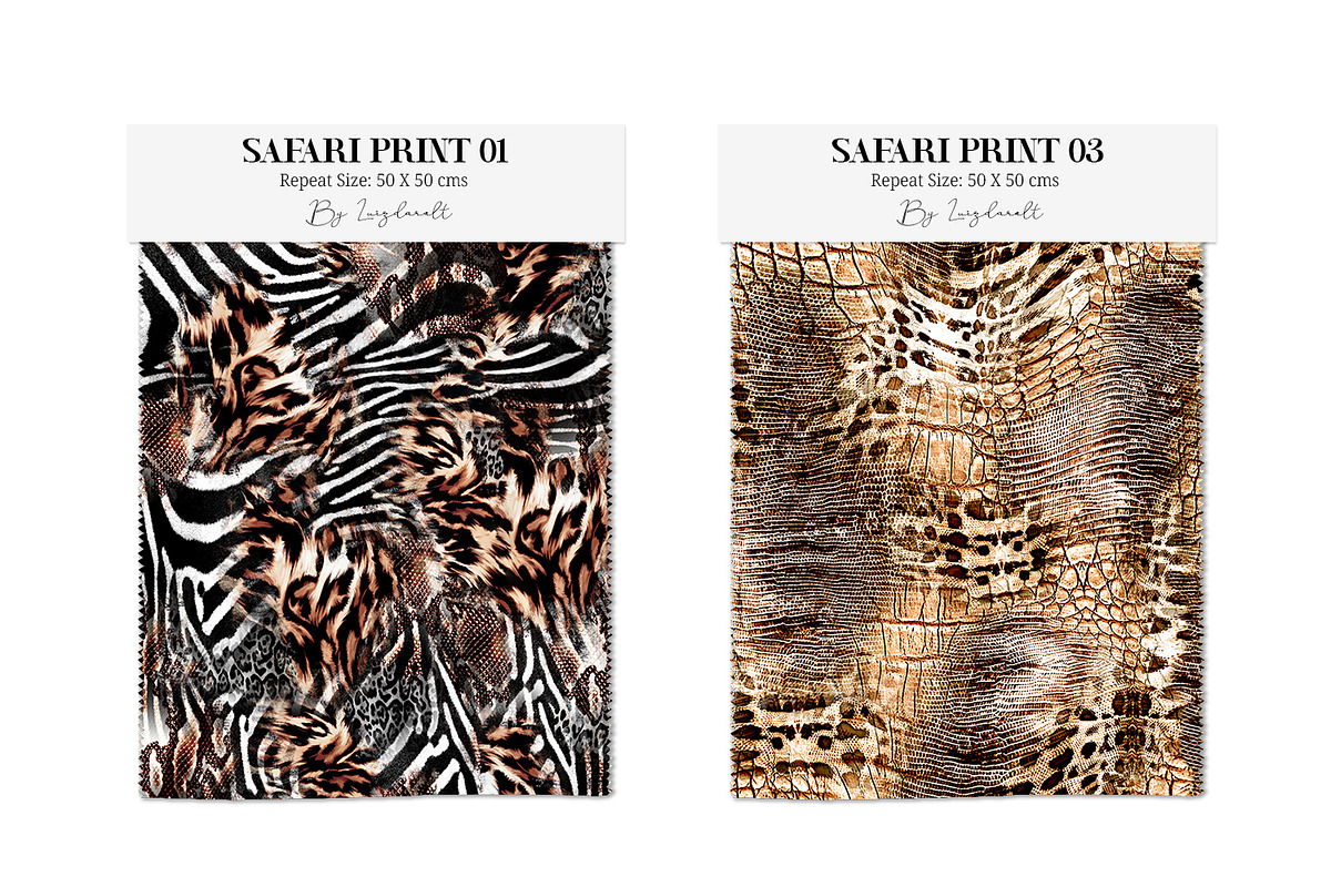 Safari Print, a Pattern Graphic by Luiz da Rolt Grathwohl (Photo 2 of 9)